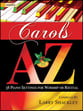 Carols A to Z piano sheet music cover